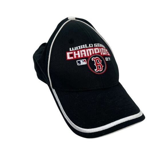 NWT Boston Red Sox New Era 07 World Series Champions Hat Black - Picture 2 of 10